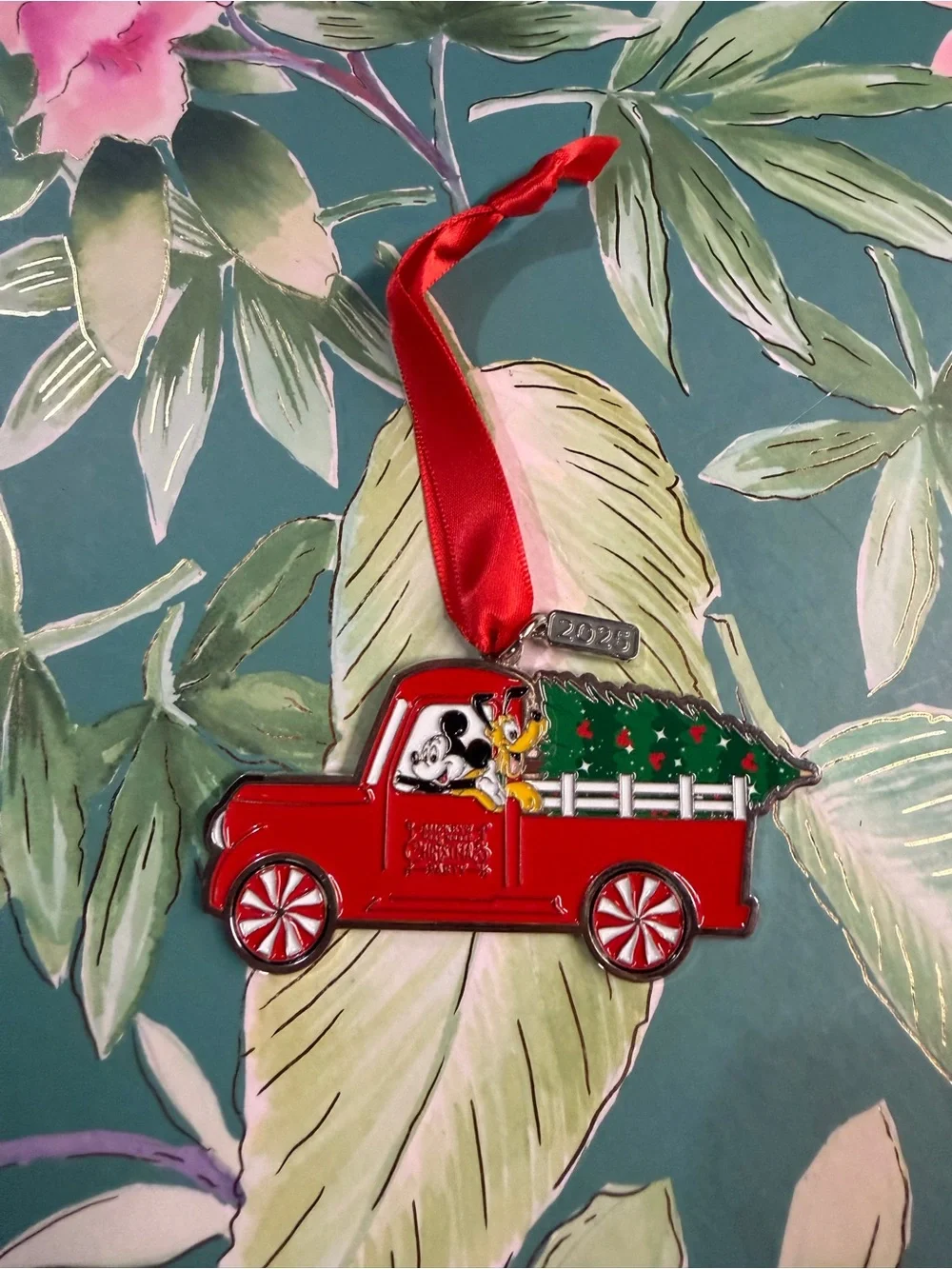 Disney Mickey’s Very Merry Christmas Party 2025 Exclusive Ornament Mickey Pluto
